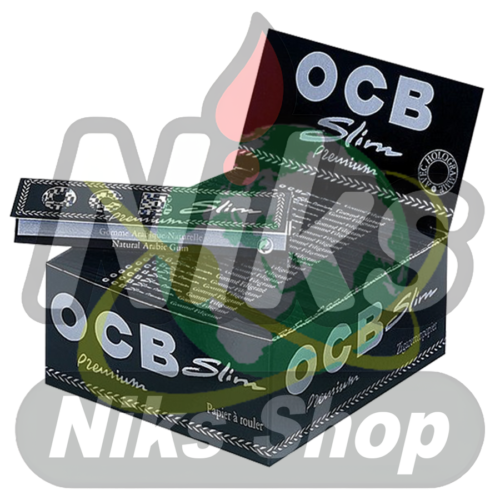 OCB cartina nera slim | Niks Shop