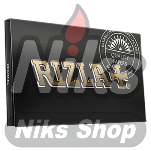 Rizla cartina nera corta | Niks Shop