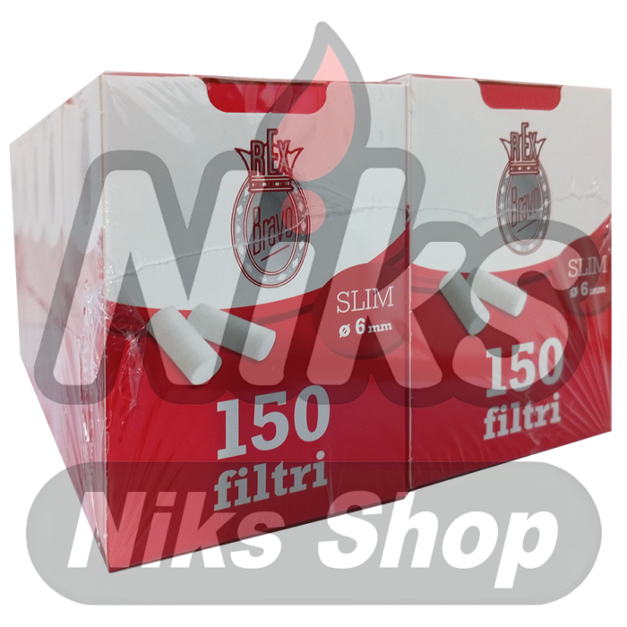 Bravo Rex filtro slim ruvido | Niks Shop