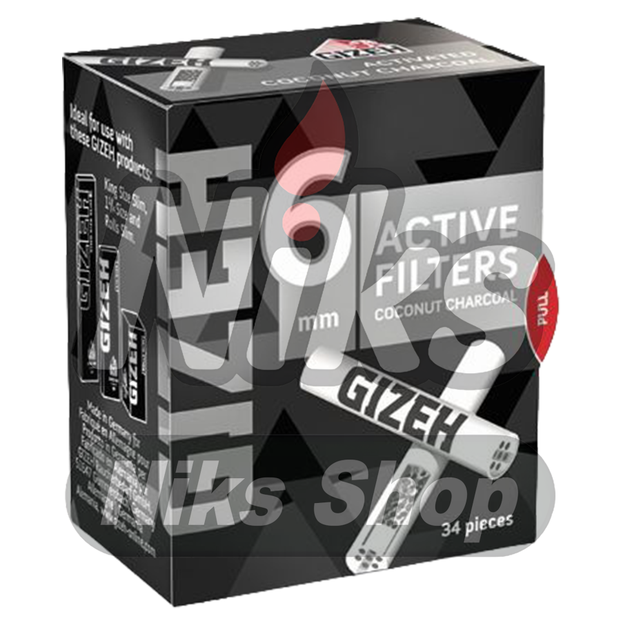 Gizeh filtro carboni attivi box | Niks Shop