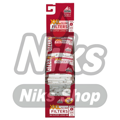 Gizeh filtro 6 mm lungo | Niks Shop