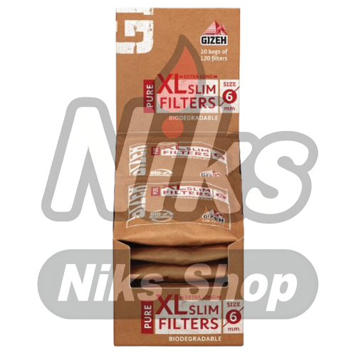 Gizeh filtro Pure 6 mm | Niks Shop