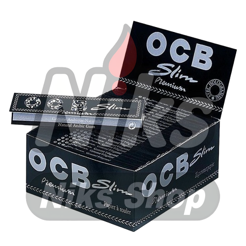 OCB cartina nera slim | Niks Shop